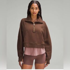 Lululemon Scuba Oversized Funnel Neck Half-Zip Sweatshirt